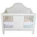Cape Cod Smooth Beadboard Conversion Crib