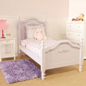 Cape Cod Beadboard Bed with Bows
