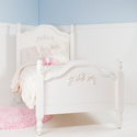 Cape Cod Beadboard Bed with Roses