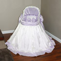 Lilian Lavender Bassinet
