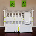 Singing Birds Crib Bedding Set