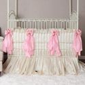 Celine Pink Crib Bedding