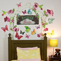 Butterfly Arbor Wall Decal
