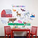 Eric Carles Farm Wall Decal
