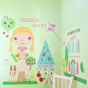 Paper Doll-Goldie Wall Decal