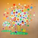 Gumball Tree Wall Decal