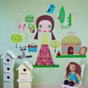 Paper Doll-Jilly Wall Decal