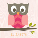 Olivia the Owl Canvas Art
