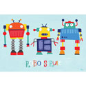 Robots Rule Canvas Art