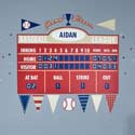Athlete Scoreboard Wall Decal