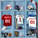 Sports Locker Wall Art