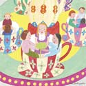 Teacup Ride Stretched Art
