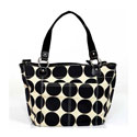 Sand Dot Tote Diaper Bag