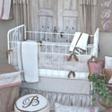 French Farmhouse Oliver Crib Bedding
