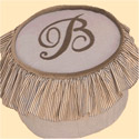 French Farmhouse Melle Pouf
