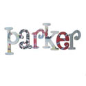 Parker Nautical Theme Letters