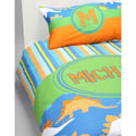 Personalized Dino Toddler Bedding Set