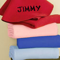 Personalized Fleece Baby Blanket
