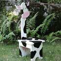 Whimsical Cow Chair