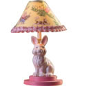 Polka Bunny Lamp