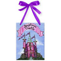 Princess Castle Name Plaque