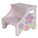 Lavender Flower Step Stool