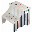 Stars and Stripes Step Stool