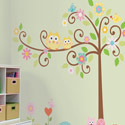 Scroll Tree Wall Decal