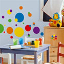 Colorful Dots Wall Decal