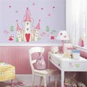 Princess Castle Giant Wall Decal