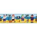 Treasure Hunt Peel & Stick Border
