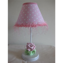 Baby Pink Flower Lamp