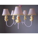 Rubber Duckie Chandelier
