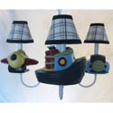 Beep Beep Transportation Chandelier