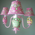 Happy Handbags Chandelier