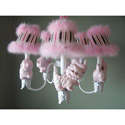 Prissy Little Kitty Chandelier