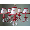 Red for All Chandelier