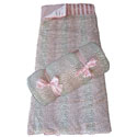 Pink Plush Cheetah Sleeping Bag