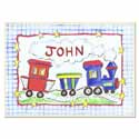 Fun Train Name Plaque