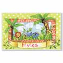 Wild Jungle Name Plaque