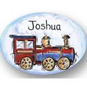 Train Name Plaque