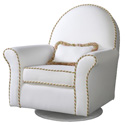 Round Back Swivel Glider
