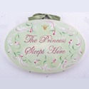 The Princess Sleeps Here Wall Plaque