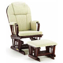 Deluxe Glider with Ottoman