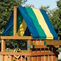 Multi-Color Tarp for Playdeck