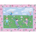 Soccer Friends Wall Art