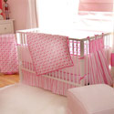 Modern Dots Crib Bedding