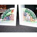 Personalized Forest Friends Bookends