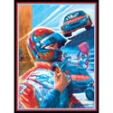 Stock Car Driver Print