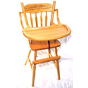 Acorn Wooden Highchair